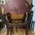 Antique Mahogany throne chair 2 thumbnail