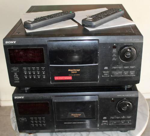 2 SONY MEGA STORAGE UNITS 1