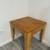 Oak wood end tables set of 2 2 thumbnail