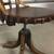 Antique Swivel Bentwood Desk Chair - Leather Seat, Adjustable 4 thumbnail