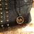 Michael Kors Uptown Astor Pebbled Black Leather Gold Studded Bag 3 thumbnail
