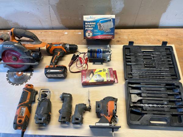 Misc power tools and materials 1