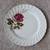 2 Vintage Ironstone Ware "Anniversary Rose" Dinner Plates by Myott England 2 thumbnail