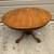 Antique oak claw feet dining table 2 thumbnail