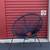 Mid Century Steel & Vinyl Rope Hoop Chair DELIV 1 thumbnail