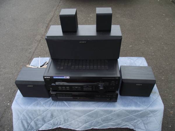 SONY STR- DE345 Digital Audio System Stereo System Receiver/CD Changer 1