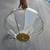 23" glass hanging LIGHT FIXTURE lamp chandelier NEW IN BOX 2 thumbnail