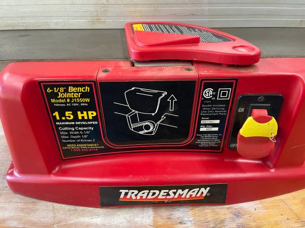Tradesman Bench Jointer 1