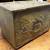 Antique Brass Coal Box with Brass Embossed Decoration England 5 thumbnail