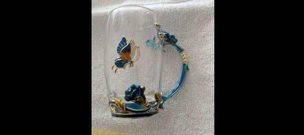 Flower Cup with Tea Spoon 1