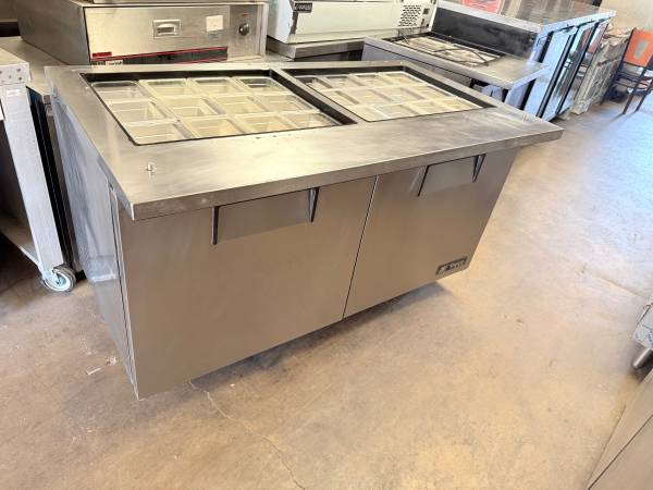 True 60' prep refrigerator 1