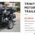 Stand up Motorcycle Trailer Folds For Storage 8 thumbnail