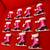 ICE SKATE GLASS CHRISTMAS ORNAMENT, PINK (11 AVAILABLE) 10 thumbnail
