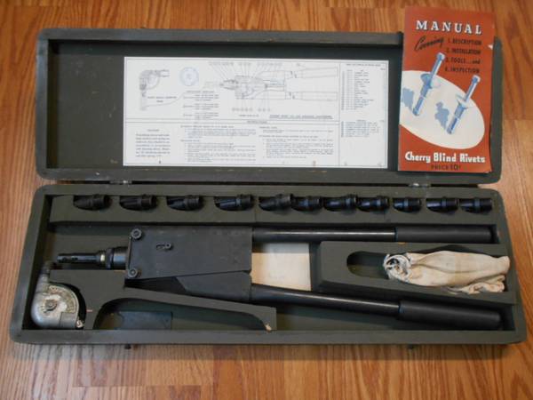 unused Cherry Blind Rivet G-10 1940s there's more 1