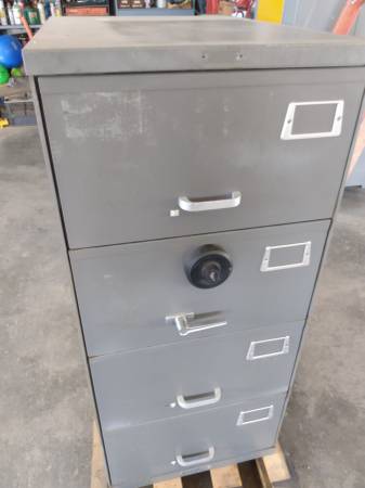 H.D. Combo Locking File Cabinet 1