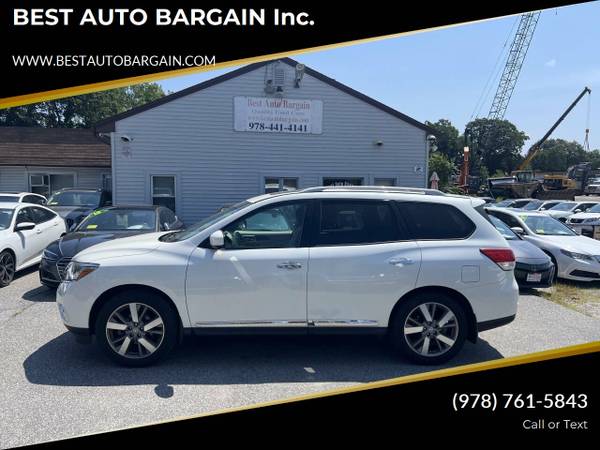 2015 NIISSAN PATHFINDER PLATINUM 4X4,FULLY LOADED,NAVIGATION,BACKUP CA 1