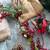 Assorted greenery wreath burlap bags metal ornament picks 4 thumbnail