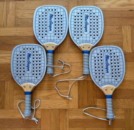 4 MacGregor Collegiate Paddleball Racquets 1