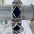 STERLING SILVER 925 BRACELET WITH BLACK ONYX 4 thumbnail