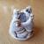 Japanese Okimomo Style Resin Figurine Three Men Drinking Around a Barr 2 thumbnail