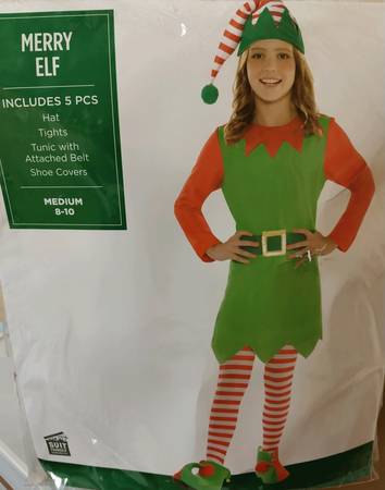 Merry elf Halloween / Christmas costume 1