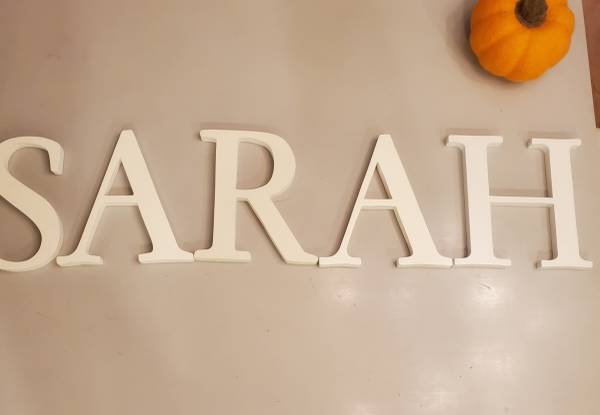 Pottery Barn wall Letters-SARAH 1