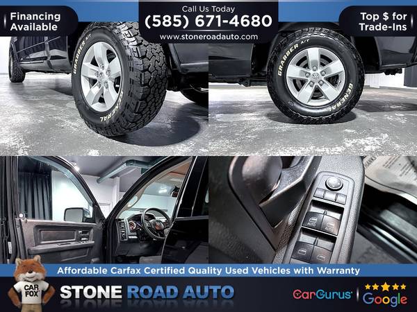 2018 Ram 1500 Express 4x4 Quad Cab 6 ft4 in Box - $15,995 (Stone Road Auto)63442753155585123