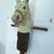 ANTIQUE HAND CRAFTED WOOD STICK HOBBY HORSE ON WEELS - 38" TALL 3 thumbnail