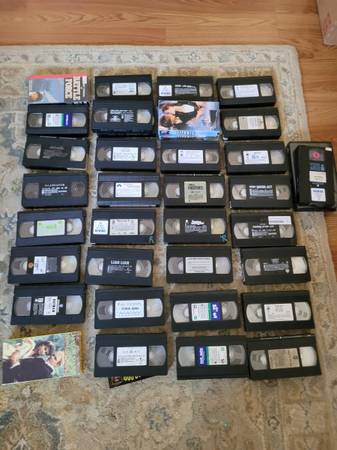 129 VHS Tapes classics from 70's 80's and on 1
