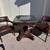 Chess Table & Leather Chairs 14 thumbnail