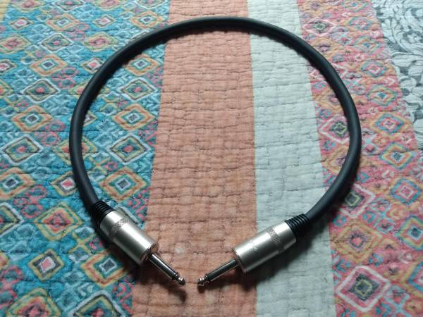 Redco 1/4" jumbo speaker cable (for guitar or bass amp and cab) 1