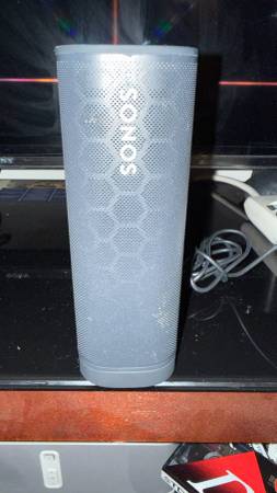 Sonos Roam Portable Bluetooth Speaker With Charge Base 1