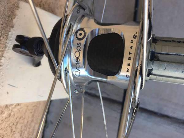 Cycleops powertap wired power hubs/wheelset 1