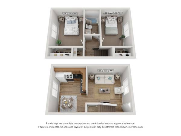 $1,500 / 2br - 833ft2 - One & Only Sierra Townhome – Act Fast! (Reno)63682292029185120