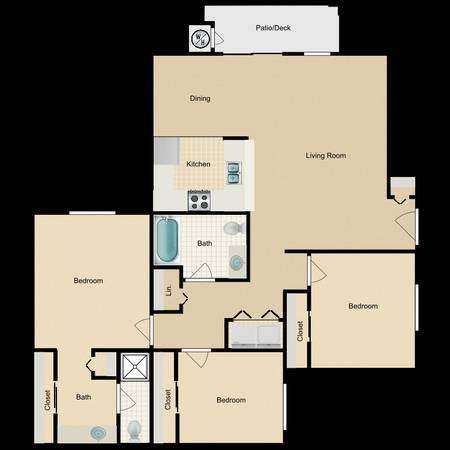 $1,935 / 3br - 1228ft2 - SPACIOUS DOWNSTAIRS 3X2! DETACHED GARAGE! BEAUTIFUL COMMUNITY! (FRESNO)64008333637123120