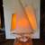 Mid Century Modern Large crystal sailboat lamp by Daum 3 thumbnail