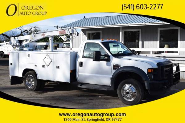 2008 Ford F450 Mechanics Service Truck w Crane Mechanics Service Truck 1