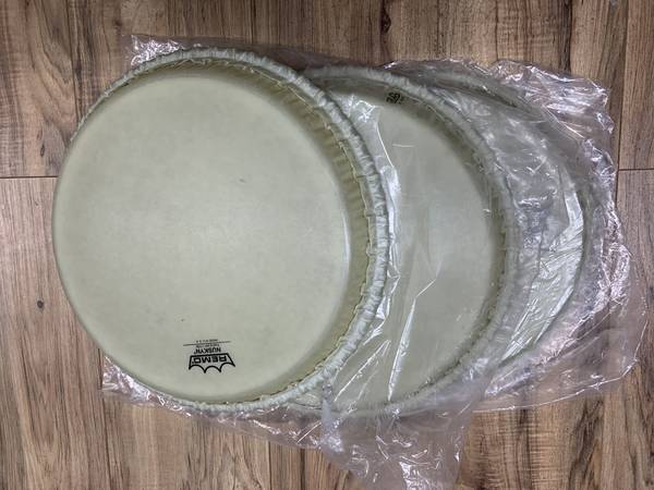 New Conga and Bongo heads - tour surplus - 1/2 off retail price 1