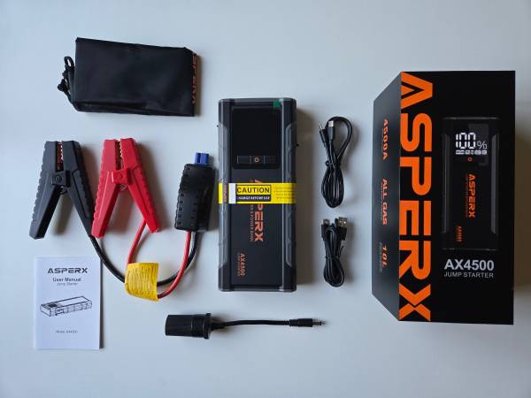 ASPERX Jump Starter 4500A 1