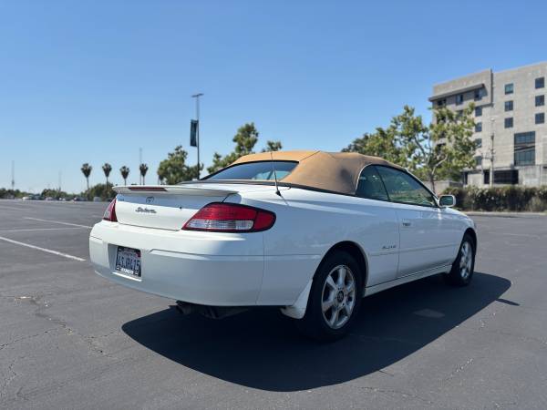 2001 Toyota Solara SLE--¡Convertible funciona bien! - $2,699 (san jose downtown)63613267400065124
