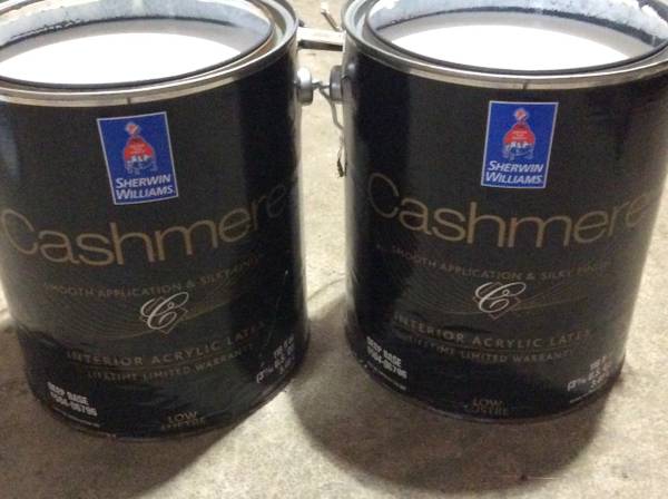 Sherwin Williams Paint, Never Tinted 1