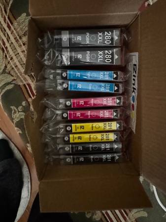 10 Pack 280 281 XXL Ink Cartridges Replacement (new) - $20 (bloomington)63471092130435120