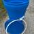 Open top food grade plastic barrels with removable lids and clamps 4 thumbnail