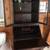 Beautiful secretary desk with glass door hutch and chair 1 thumbnail