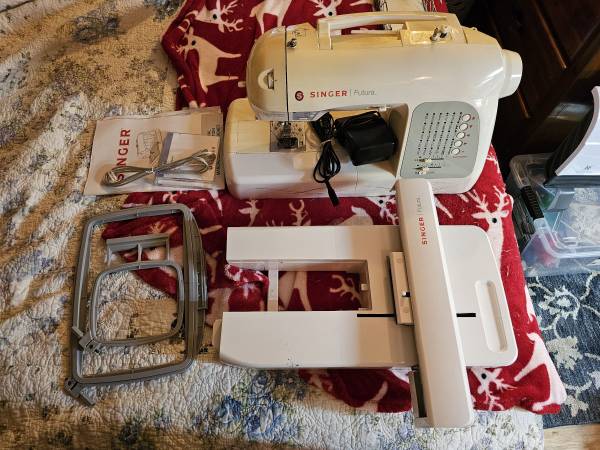Singer Futura Embroidery Machine 1