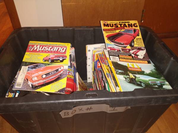 Mustang magazines 1970s 1980s 1