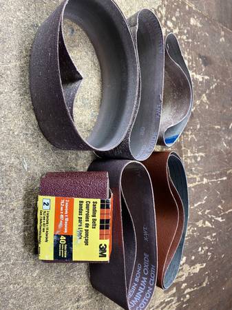 3" x 18" Sanding Belts 1