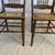 Antique pair of spindle chairs with carved back 7 thumbnail