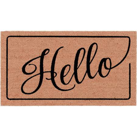 New Coir Mat - Hello 1