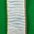 NOS Spool of Wrights Designer Ribbon White w/ Gold Edge 7/8in x 11yd 5 thumbnail